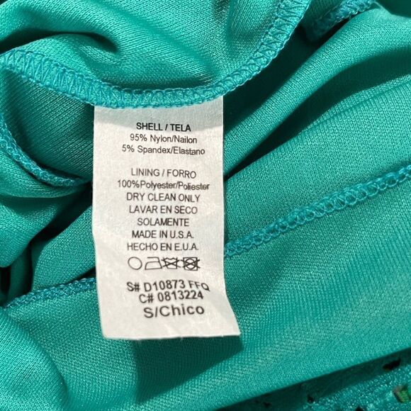 Mystic Short Sleeve Nylon Crochet Lace Dress - Picture 9 of 12